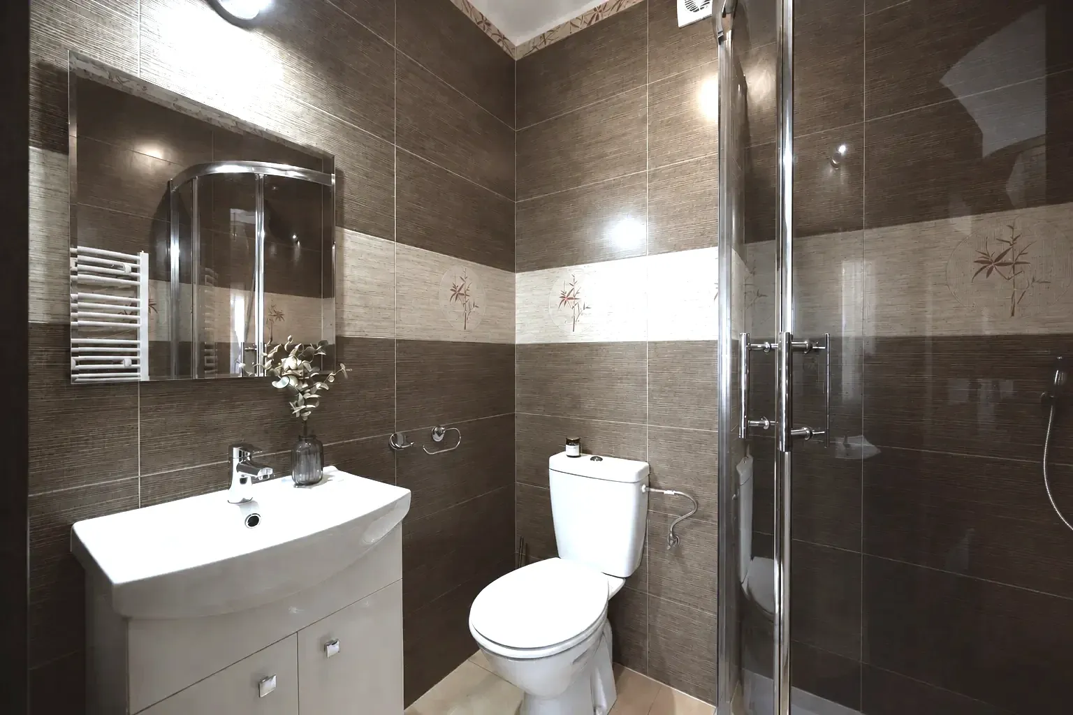 Łazienka w apartamencie - SolMare Karwia